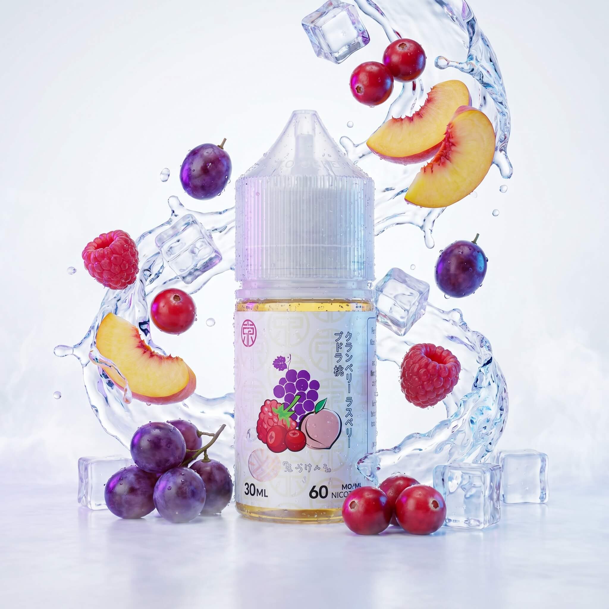 Tokyo Classic Iced Cranberry Raspberry Grape Peach 30ml at best price in Pakistan
